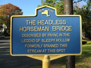 horseman bridge sign